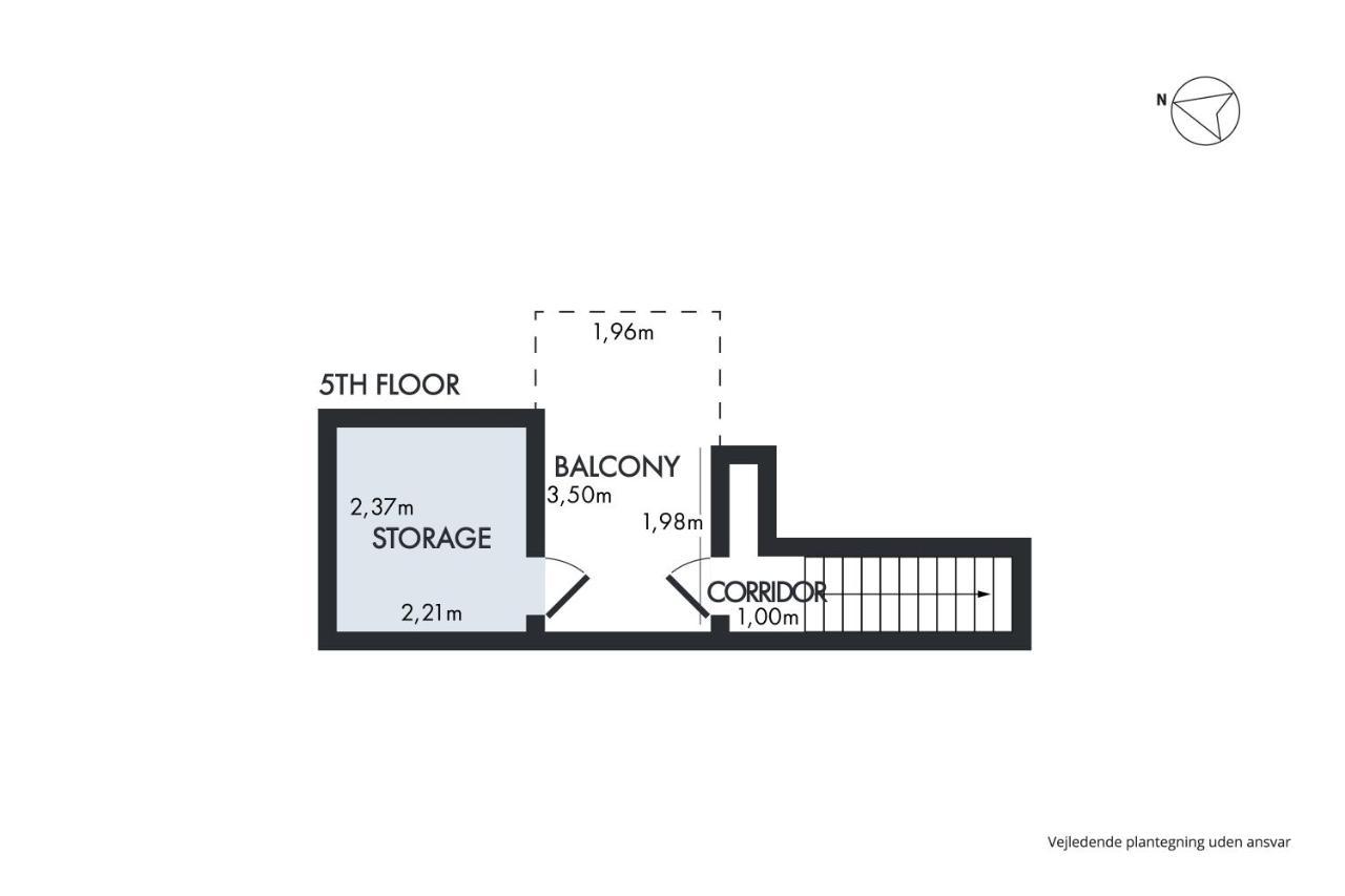 Sanders Regent - Smart Two-bedroom Near Square København